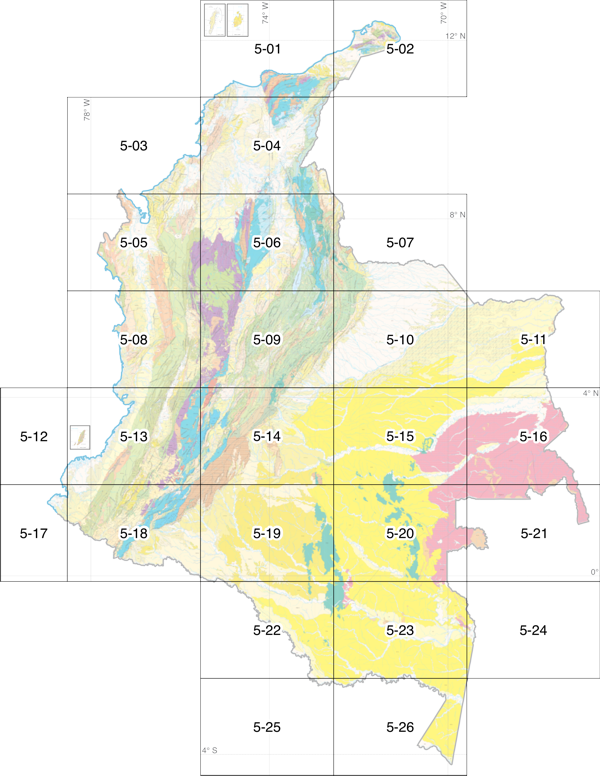 Atlas Geológico de Colombia 2020